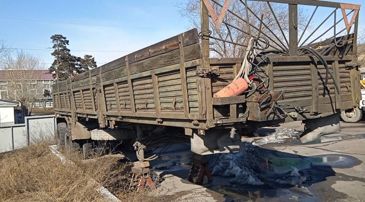 ПРИЦЕП К ГРУЗОВЫМ А/М ОДАЗ 9370. 