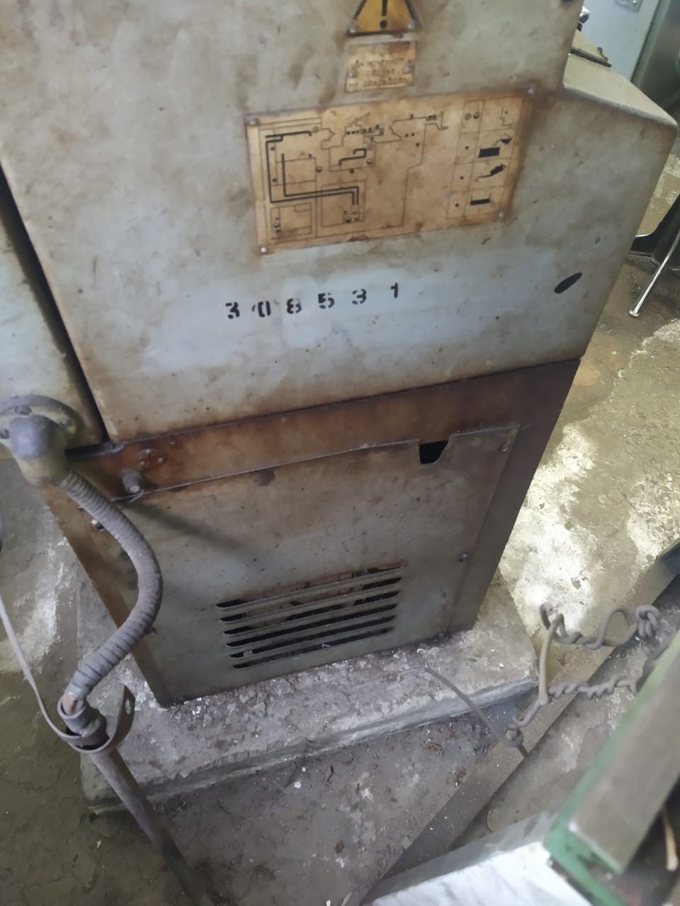 Токарный станок 1ИС611П. ИН №308531. 