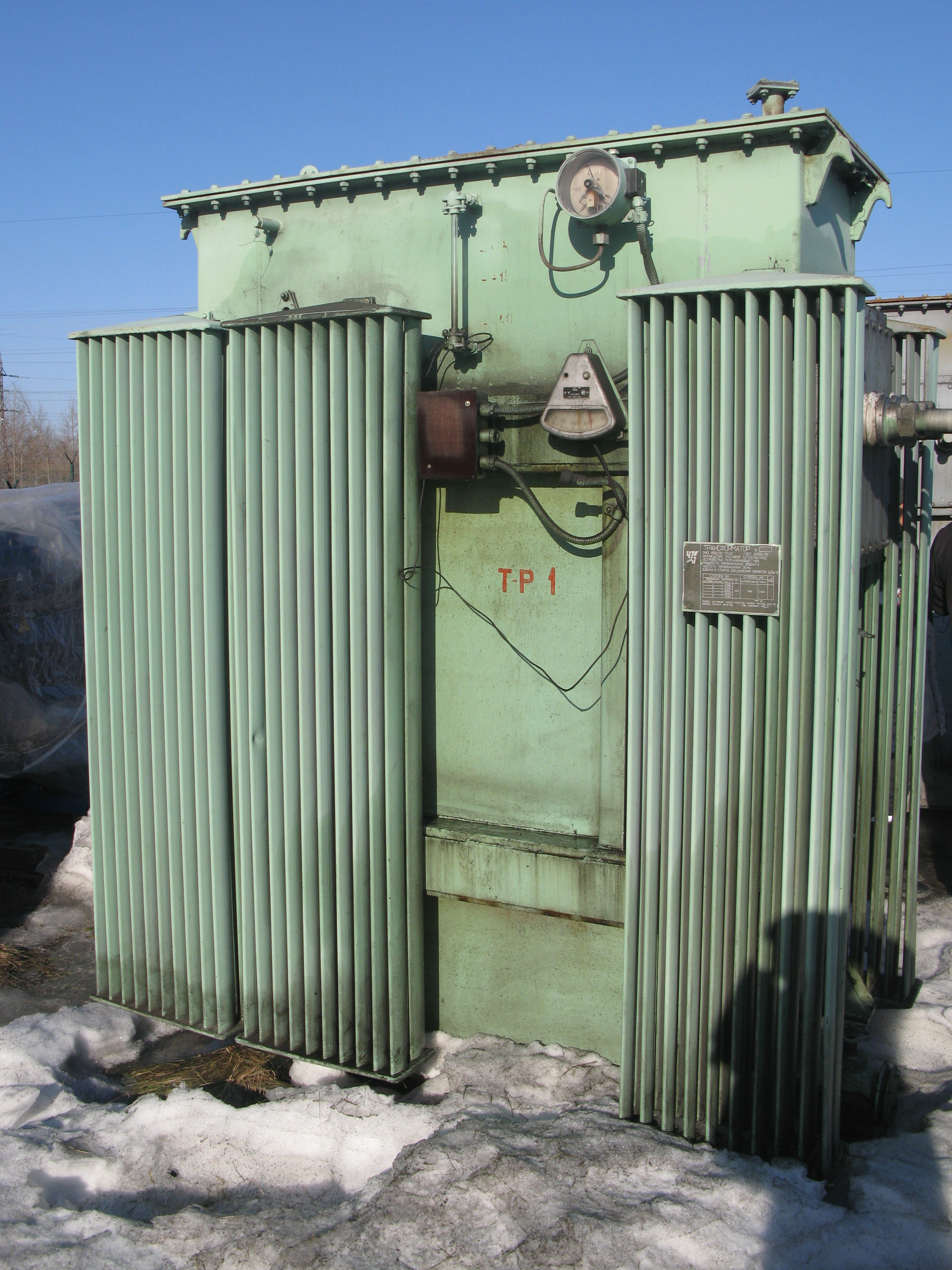 Силовой трансформатор ТМЗ 1600 кВА, 1989 г.в., заводской № 5069
