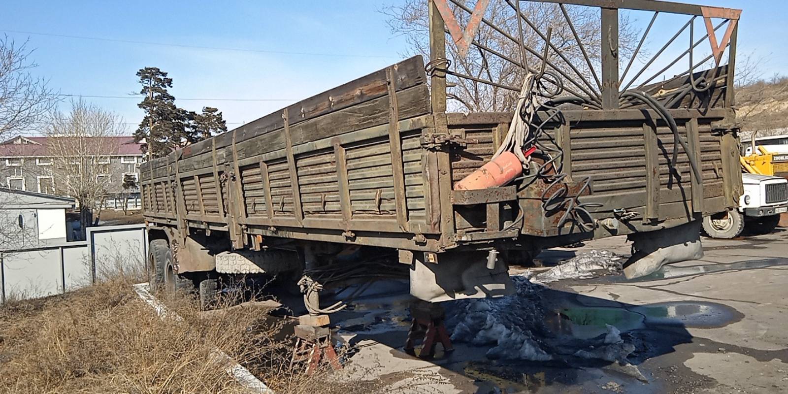 ПРИЦЕП К ГРУЗОВЫМ А/М ОДАЗ 9370. 