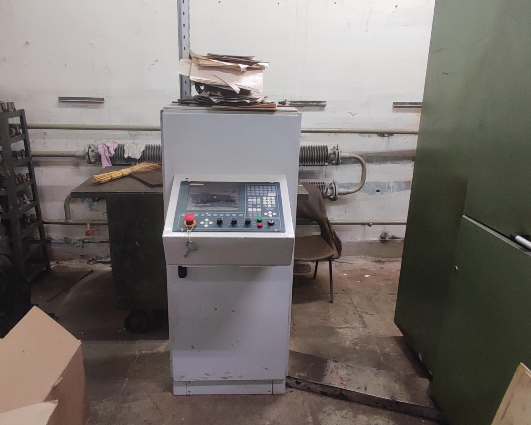 Пресс револьверный вырубной. Инвентарный номер № 8073.